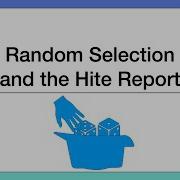 Why Is Random Selection Important For Research The Hite Report