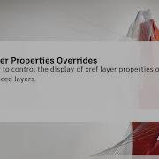 AutoCAD Xref Layer Property Overrides