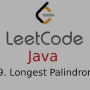 Longest Palindrome Leetcode 409 Java