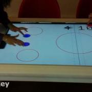 DigaliX Presenta XTable Multitouch Bend XAplicación Xockey
