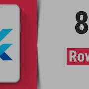 Row Flutter Tutorial For Beginners