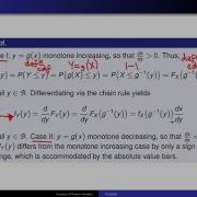 Transformation Technique For Continuous Random Variables