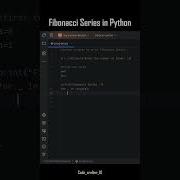 Python Program To Print Fibonacci Series Beginner Friendly Tutorial