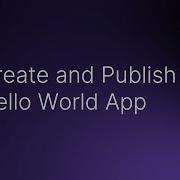 Apptor Tutorial Hello World App In 1 Minute