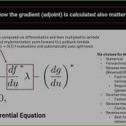 A Comparison Of Automatic Differentiation And Adjoints For Derivatives Of Differential Equations