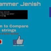 C Program To Compare Two String Without Use Of Built In Function