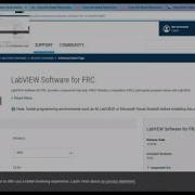 Download Labview And CTRE Software For FRC