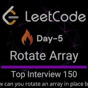 Rotate Array LeetCode 189 Day 5 Python