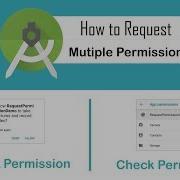 How To Request Multiple Permission In Android Studio RequestPermission Android Coding