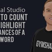 How To Highlight Count Instances Of A Word In VB NET