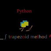 Python 11 Calculate The Integral With The Trapezoid Method
