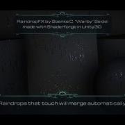 Raindrop Shader Effect