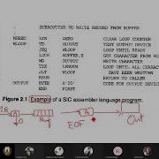 SIC Object Code Generation Example 5