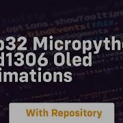 Esp32 Micropython Ssd1306 Oled Animations