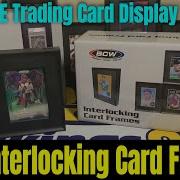 Let S Review The BCW Interlocking Sports Card Display Frames How Did I Not Know About These