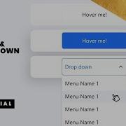 Hover Drop Down Menu In Adobe XD Animation Tutorial Simple And Effective