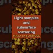 Subsurface Scattering Noise And Light Samples Arnold Render Maya Lighting