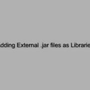 NetBeans Adding Creating Libraries