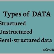 2 What Is Data Different Types Of Data Structured Semi Structured Unstructured Data
