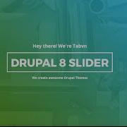 Drupal 8 Drag Drop Slider Builder