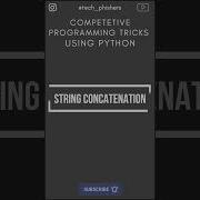 Python Competitive Programming Trick 1 Shorts