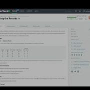 Breaking The Records Hacker Rank Easy