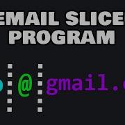 Python Email Slicer Program