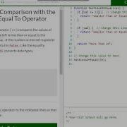 Basic JavaScript Comparison With The Less Than Or Equal To Operator Free Code Camp Dani