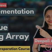Queue Data Structure Using Arrays Concept Java Code Data Structures Using Java 24