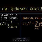 The Binomial Series