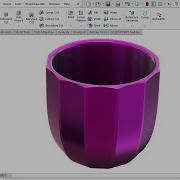 Polygonal Vase Surface Modeling SolidWorks Tutorial