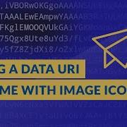 Using A Data URI Scheme With Image Icons