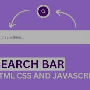 How To Make Animated Search Bar On Website Using HTML CSS And JavaScript Expandable Search Box