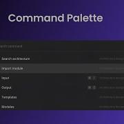 New Feature Command Palette
