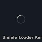 Pure CSS Simple Loader Animation Effect 07
