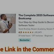 The Complete 2025 Software Testing Bootcamp