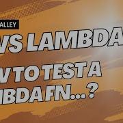 AWS Lambda 101 Part 2 Upload Test A Lambda Function