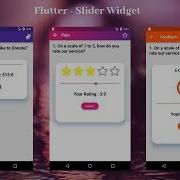 Flutter Tutorial Flutter Slider Widget