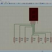 7 Segment In Proteus 8 AI Writes The Code Arduino Runs It