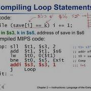 Computer Organization Ch2 Instructions Part 3