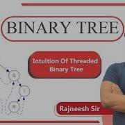 Intuition Of Threaded Binary Tree Morris Traversal Intutution In Hindi