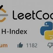 274 H Index LeetCode