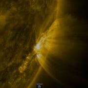 Coronal Loops Arching From The Sun Visible In New Observatory Footage