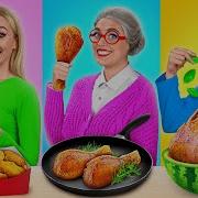 Кулинарный Челлендж Я против Бабушки Кухонные Лайфхаки и Хитрости от Mega DO Challenge