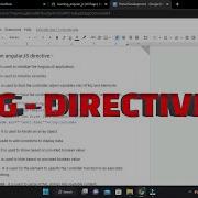Часто используемые директивы AngularJS с практической демонстрацией в SNOW на YouTube
