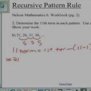 Recursive Pattern Rule Wmv