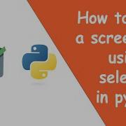 How To Take A Screenshot On Selenium Webdriver Python
