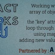 React Hooks Tutorial 5 Array Of Objects Key Attribute Map Adding New Value To State