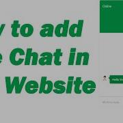 How To Add Live Chat In Any Website