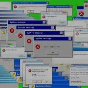 Windows Error Warnings And Blue Screen Green Screen 4K